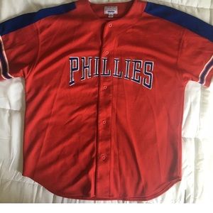 Vintage STARTER Philadelphia Phillies Jersey  2XL
